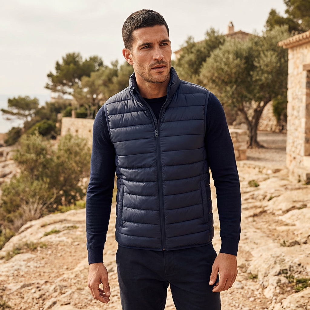 Puffer Vest, , large