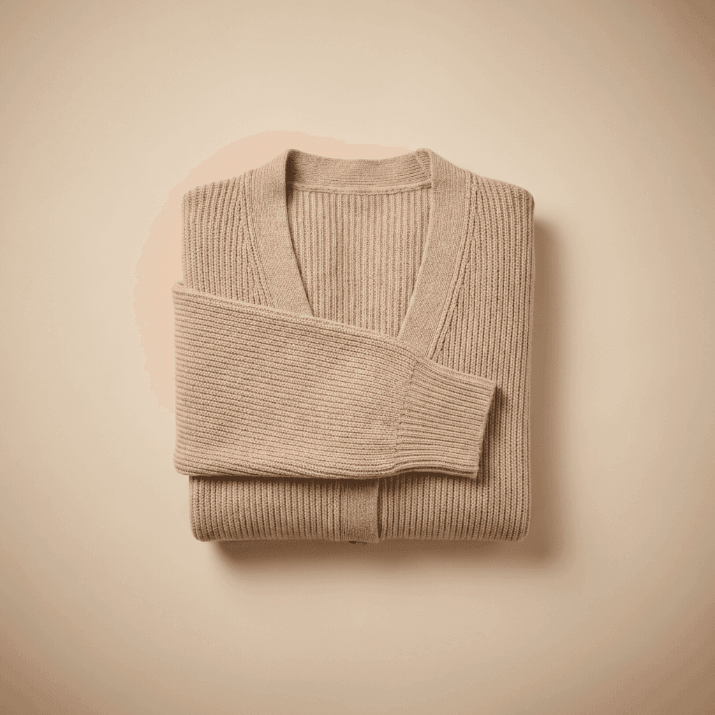 Cropped Cardigan, , large