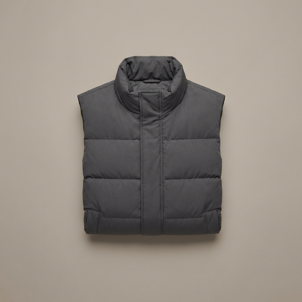 Puffer Vest, , large