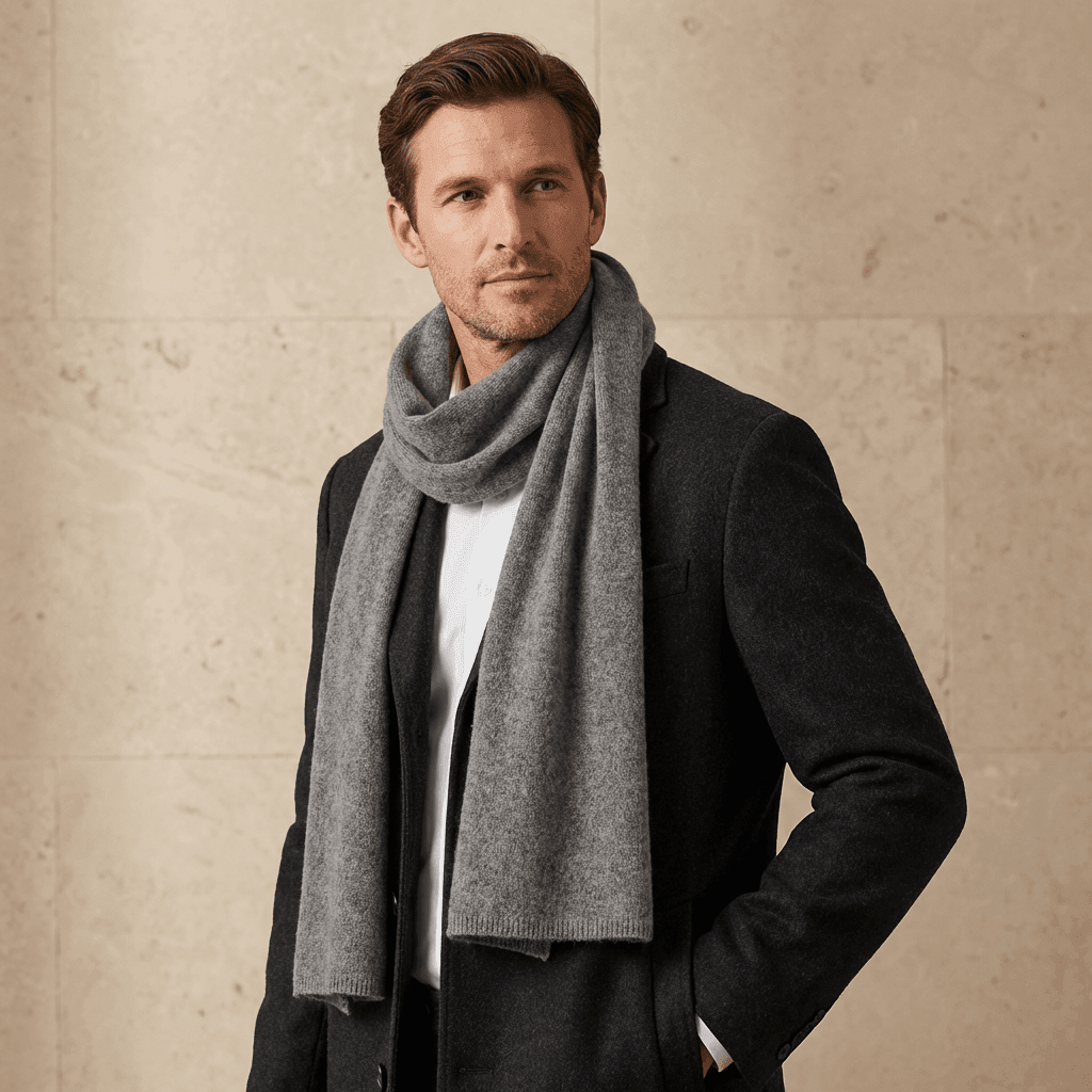Wool Scarf, , large