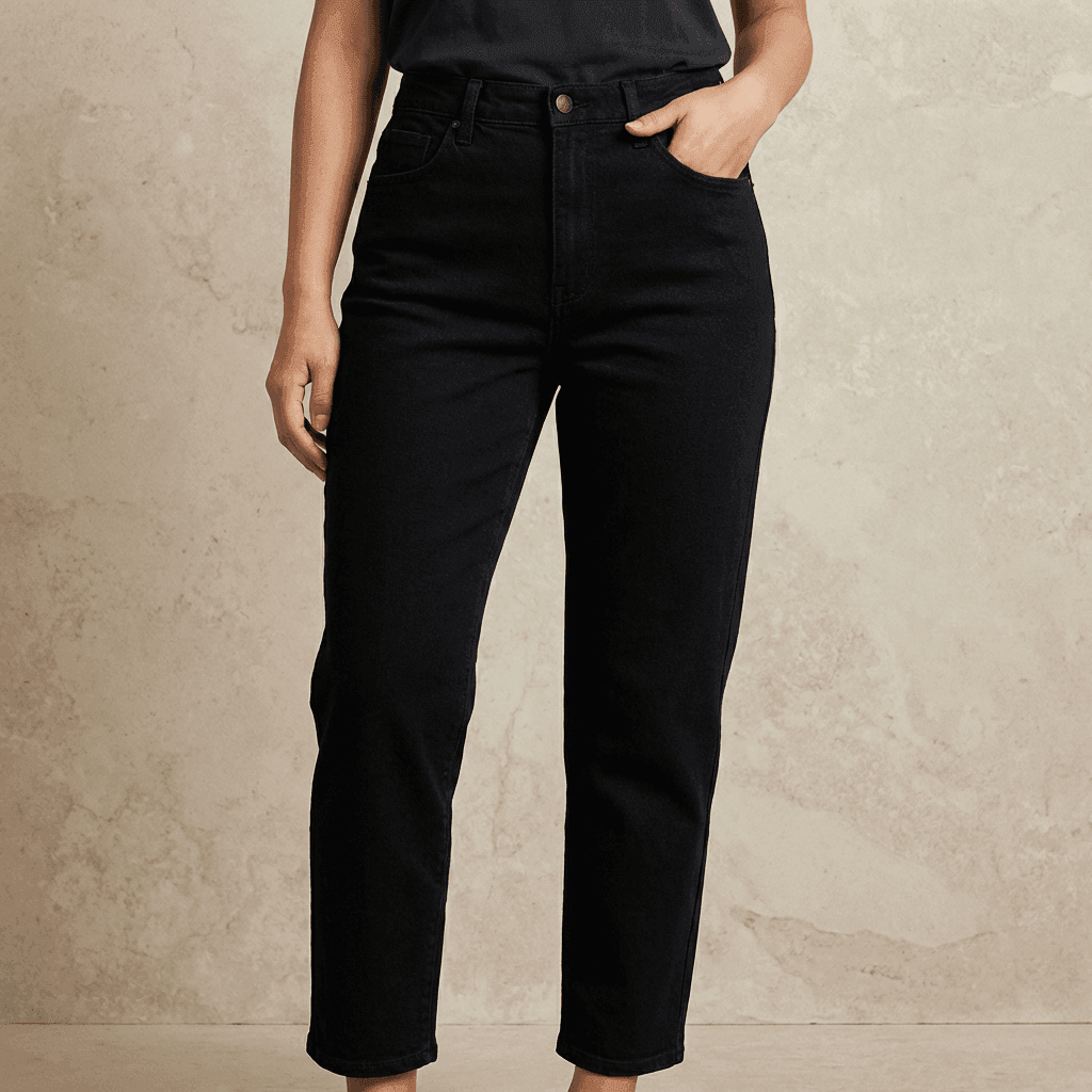 High Waist Jeans, , large